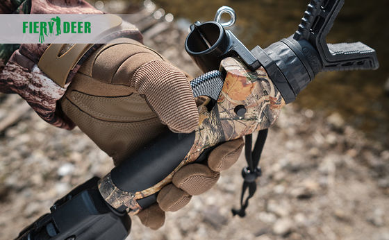 Stretch Freely Hunting Stick 1-1.8m Fierydeer Rubber Hunting Grip