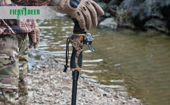Black Aluminum Alloy Monopod For Shooting Sticks