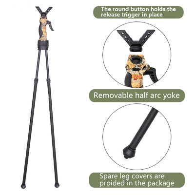 Height Adjustable Folding Shooting Bipod 100cm Fierydeer