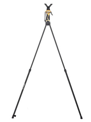 Lightweight Aluminum Alloy Hunting Tripod With Push Button Lock