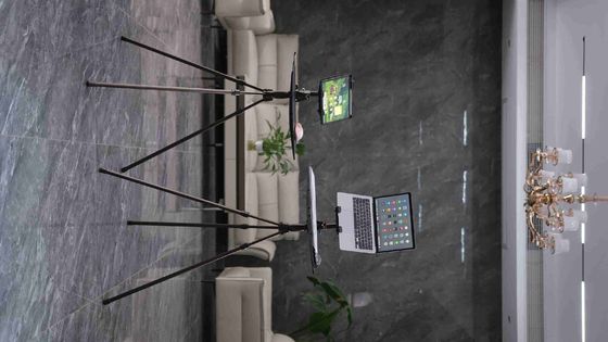 Carbon 2700G Height Adjustable Black Desk Rectangular